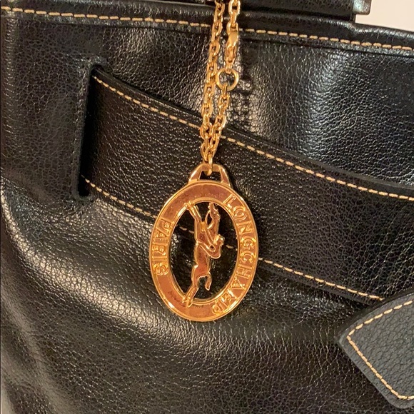 Longchamp Leather Tote Bag - Picture 3 of 9